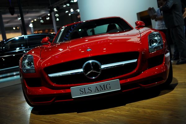 奔驰超级跑车SLS AMG成都车展首发 362.8万高清图片