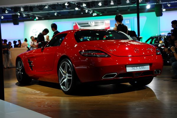 奔驰超级跑车SLS AMG成都车展首发 362.8万高清图片
